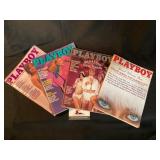 1980 Playboy Magazines