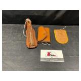 Leather tooled items