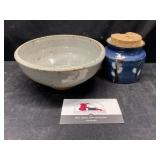 Stoneware items