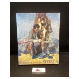 Stetson puzzle box and poster
