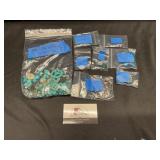 Stone jewelry pieces