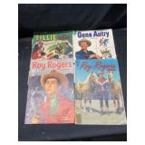 Dell Comics, Gene Autry, Roy Rogers, Tillie the
