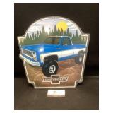 Chevrolet Cheyenne super metal sign