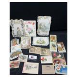 Vintage Post Cards and misc