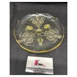 Citrine Glass Platter