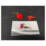 Pegasus and fireman charm