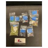 Stone jewelry pieces