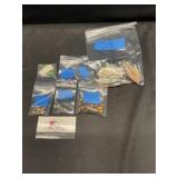 Stone jewelry pieces