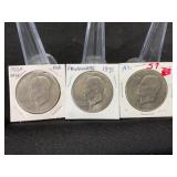 Three Eisenhower $1