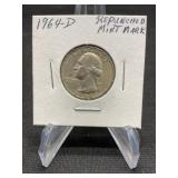 1964-D Quarter