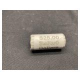 2000 D Sacajawea quarter roll