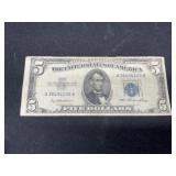 1953 $5 Silver Certificate