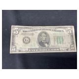 1934-A $5 Kansas City