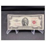 1953-A $2 Red Seal Star