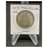 1957 Canada Half Dollar
