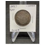 1937 Canada Half Dollar