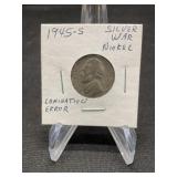 1945-s War Nickel