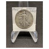 1945-S Walking Liberty Half Dollar