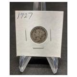 1927 Mercury Dime
