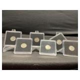 Group of 6 Roosevelt Dimes 1946-1964 High Grade