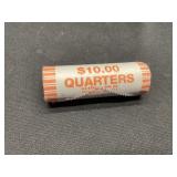 California mint mark D quarter roll