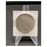 1924 Peace Dollar