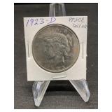 1923-D Peace Dollar