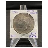 1921 Peace Dollar