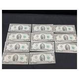 11 -1976 Two Dollar Bills