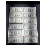 Complete Set of all 12 Federal Reserve Notes 2