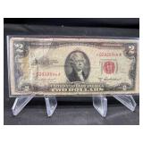 1953A $2 Red Seal- Star