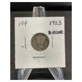 1923 Mercury Dime