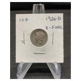 1926-D Mercury Dime
