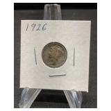 1926 Mercury Dime