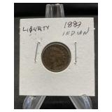 1889 Indian Head Penny