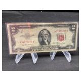 1953 Red Seal $2 Bill