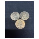 2000-P-D-S Sacagawea Dollars