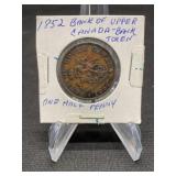 1852 Bank of Upper Canada Bank Token