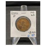 2001-P Sacagawea Dollar