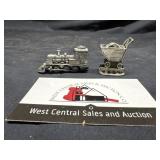 Pewter trains
