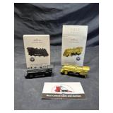 Hallmark train ornaments