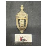 Vintage brass door knocker