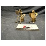 Novelty man on toilet