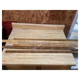 Advertising yard sticks