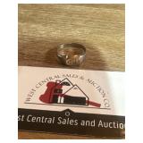 1922 Anita High School ring marked 10k