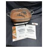 Copper Chef electric removable skillet