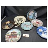 Misc decorative plates and misc