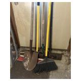 Shovels and brooms