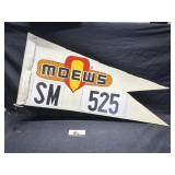 Press plastic  Moews sign