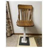 Industrial parlor chair